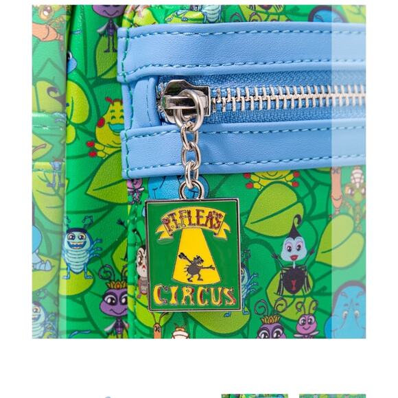 Loungefly Pixar Bugslife Backpack - Picture 6 of 9